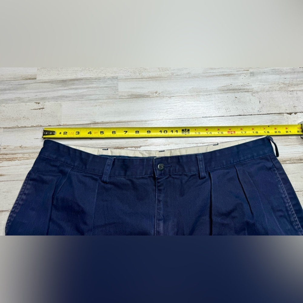 Polo Ralph Lauren Mens Chino Shorts Size 40 Blue Stretch Classic Fit 9” - Picture 4 of 8